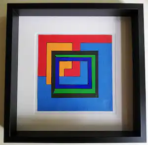 Guy Vandenbranden - Abstracte voorstelling verkocht voor € 1007!