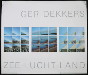 Ger Dekkers - Lot van 3 werken, 2 boeken en 1 affiche , Zee-Lucht-Land kopen? Bied vanaf 300!