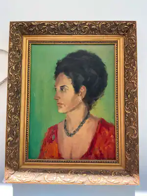 Johannes Cornelis Roelandse - Portret van Jopie Berkhout, Noordwijk, nicht kopen? Bied vanaf 150!