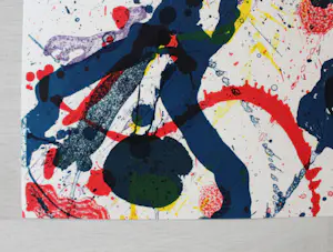 Sam Francis - "Poèmes dans le ciel" 1986 - Lithographie auf Rives-Velin kopen? Bied vanaf 120!
