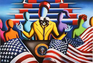 Mark Kostabi - The Dawn is Ours. kopen? Bied vanaf 65!