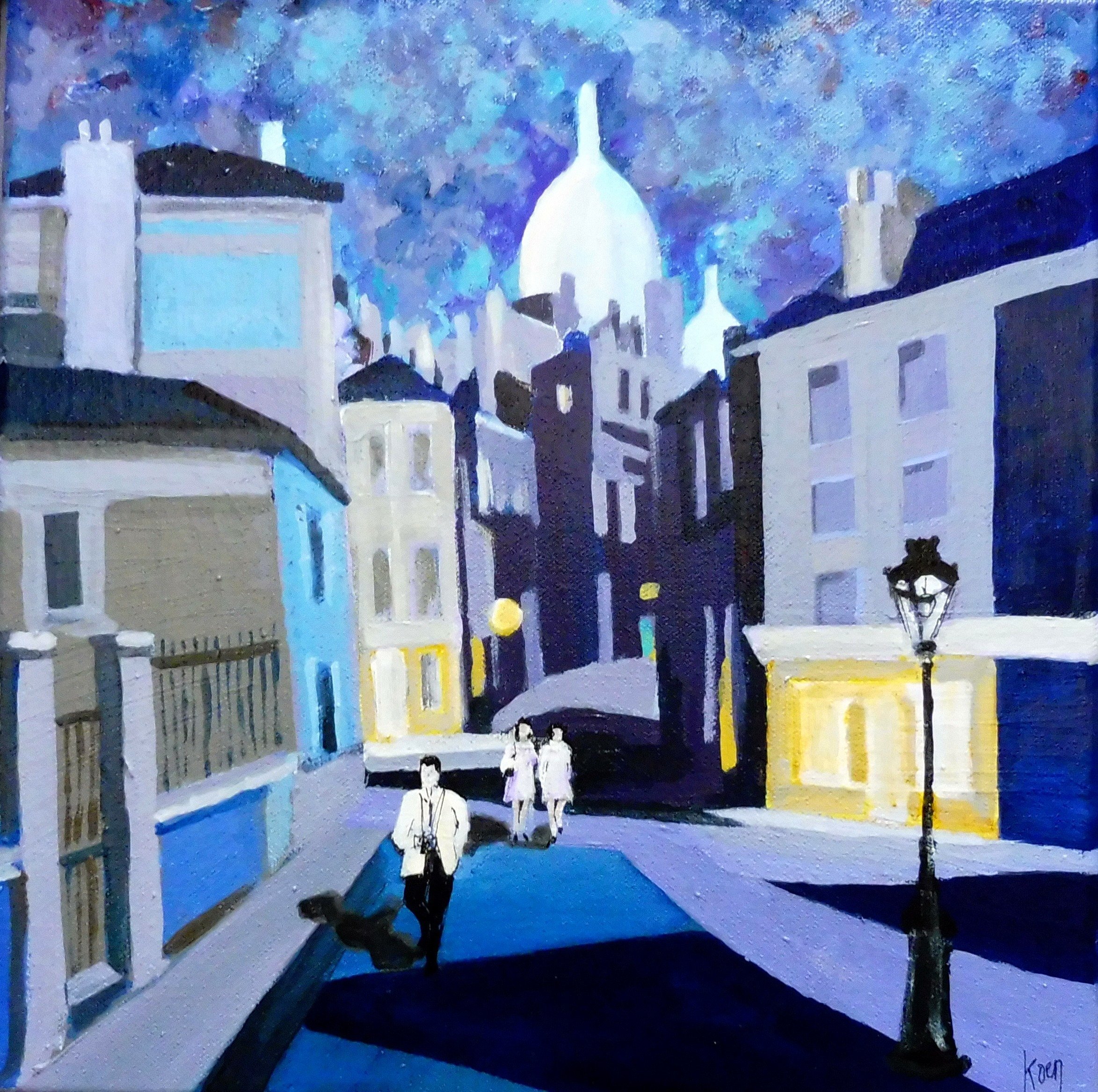 Koen De Weerdt - Montmartre la rue Norvins kopen? Bied vanaf 280!