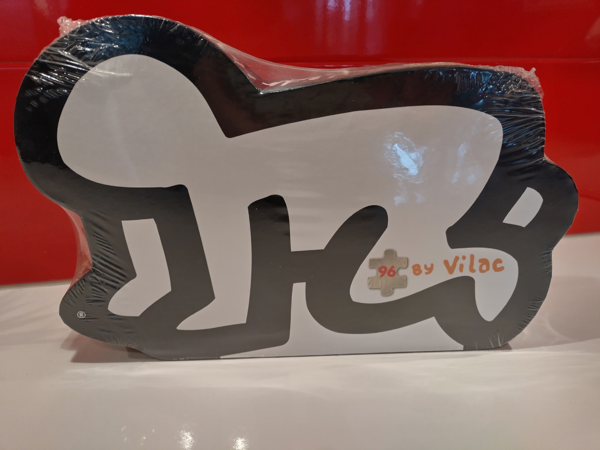 Keith Haring - Vilac puzzel 96 houten stukjes (Nieuw!) kopen? Bied vanaf 80!