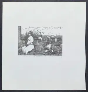 Wout Muller - De eigenaardigheden van tamme rassen II, litho kopen? Bied vanaf 50!