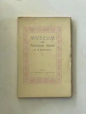 Hendrik Werkman - Museum van Plastische Verzen - Ongesneden Exemplaar verkocht voor € 150!