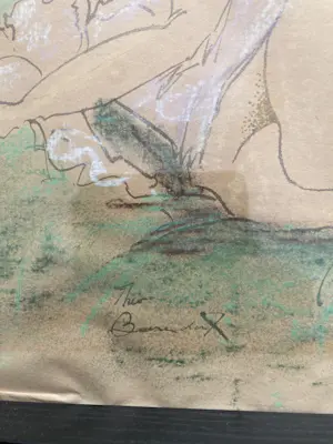 Theo Beerendonk - Aquarel kopen? Bied vanaf 100!