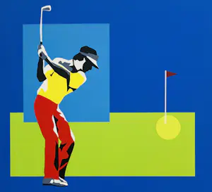 Huub Lepelaar - Golfer I kopen? Bied vanaf 55!