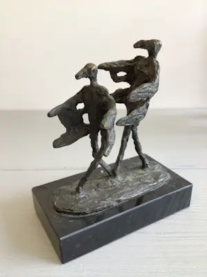 Bernadette Leijdekkers - Sculptuur “ De wind mee hebben “ kopen? Bied vanaf 59!