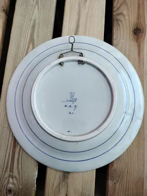 Potterie Oud Delft - Wandbord Kerstmis kopen? Bied vanaf 30!