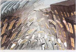 Jeroen Henneman - Litho, Business to business verkocht voor € 170!