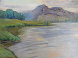 Adolf Gebhard - Seelandschaft, Ölgemälde signiert 1922 kopen? Bied vanaf 185!