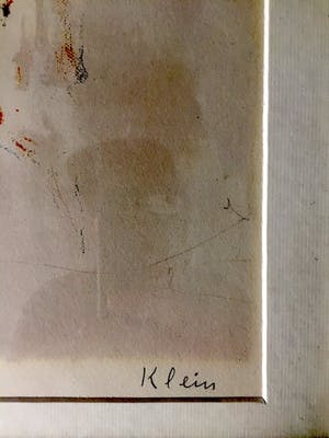 Frits Klein - Circuspaarden - Lithografie, Prachtig Ingelijst kopen? Bied vanaf 69!
