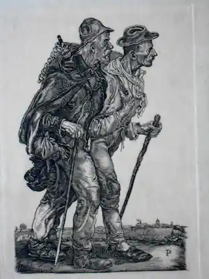 Pieter Dupont - De bedelaars verkocht voor € 30!