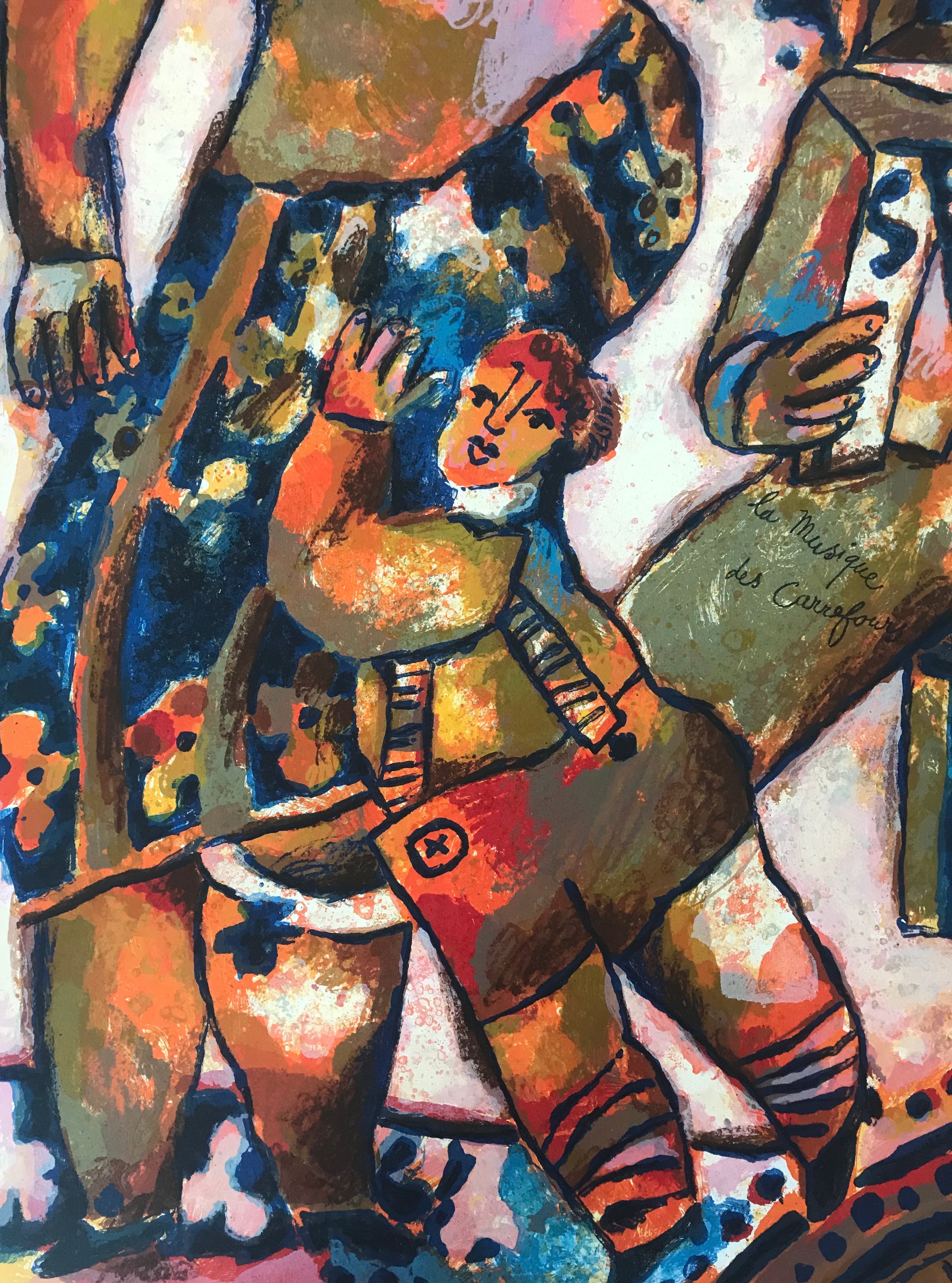 Theo Tobiasse - Kleurenlitho - Gesigneerd - 200/200 - Zonder lijst kopen? Bied vanaf 195!