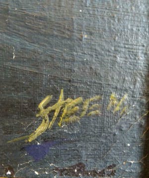 Niet of onleesbaar gesigneerd - Groot stilleven Zonnebloemen - 19e eeuw - onduidelijk gesigneerd Stee...? kopen? Bied vanaf 1!