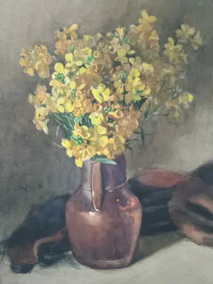 Arthur Théo Dirkx - Stilleven met bloemen kopen? Bied vanaf 100!