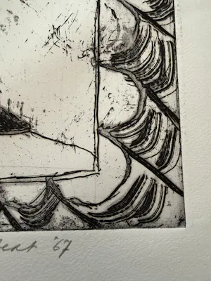 Lucebert - **Prijs Verlaagd** Spaanse Snaak (1967) – Originele ets, handgesigneerd (24/190) kopen? Bied vanaf 189!