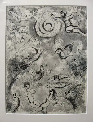 Marc Chagall - ADAM und EVA - VISION ELIAS - ISRAEL befreit von BABYLON kopen? Bied vanaf 200!