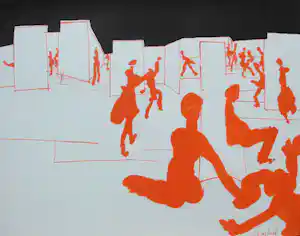 Constant - litho: Labyrismen - 1968 verkocht voor € 299!