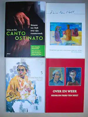 Friso ten Holt - Henri ten Holt en Simeon ten Holt: 4 boekwerken/1 DVD kopen? Bied vanaf 50!