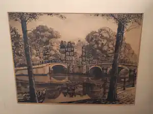 Cornelis Brandenburg - Keizersgracht - Reguliersgracht Amsterdam. kopen? Bied vanaf 95!