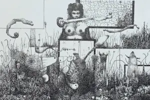 Wout Muller - De eigenaardigheden van tamme rassen I, litho kopen? Bied vanaf 50!