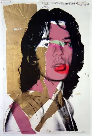 Andy Warhol - Kleurenoffset-litho MICK JAGGER uit 2010 kopen? Bied vanaf 85!