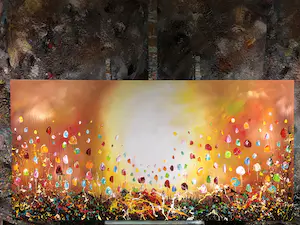 Gena - Abstract Bloemen kopen? Bied vanaf 550!