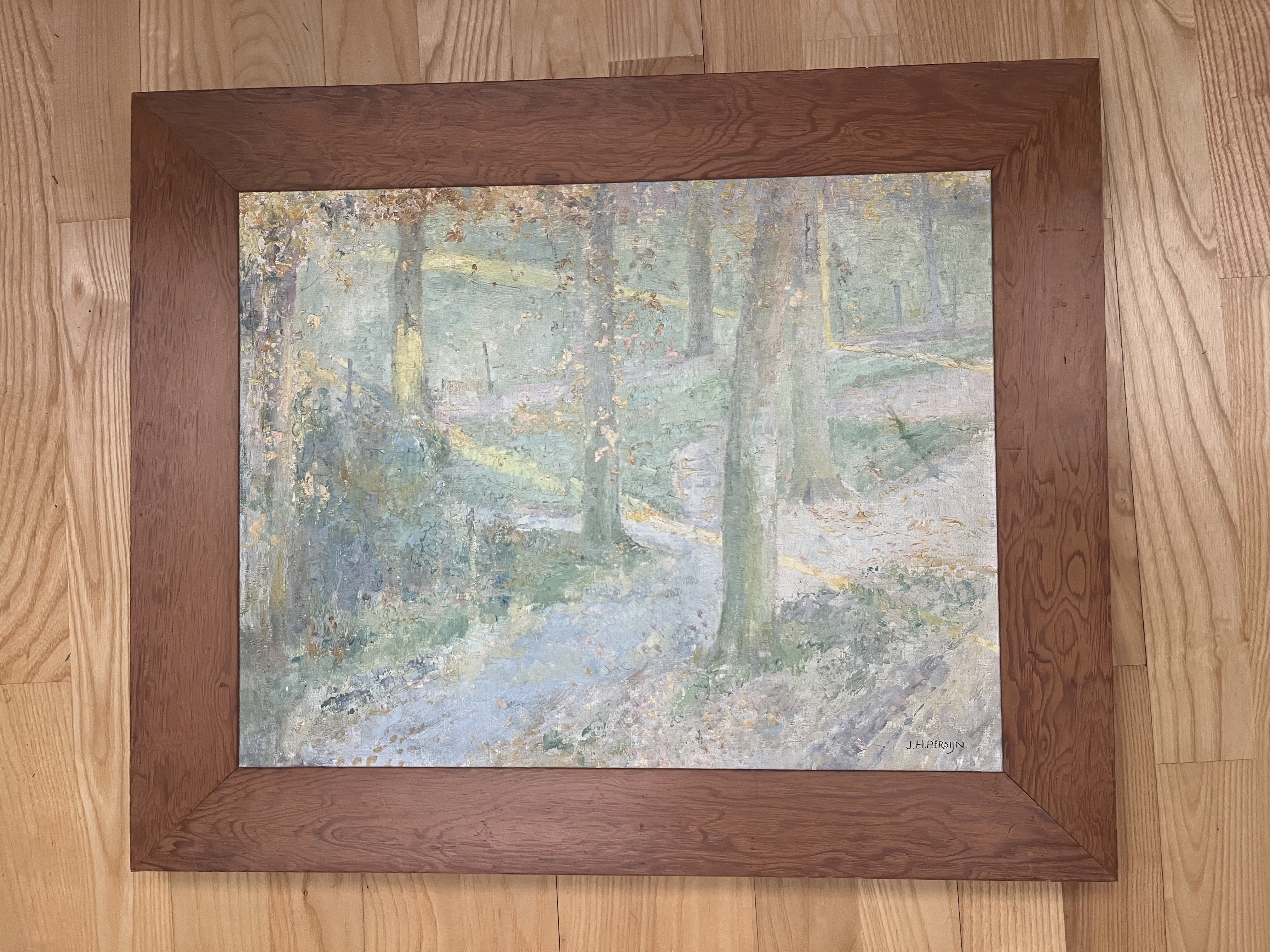 Jan Hendrik Persijn - Lichtval in het bos kopen? Bied vanaf 75!