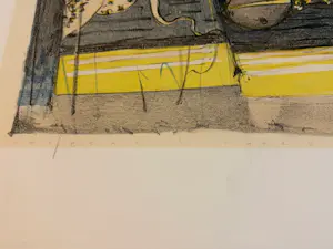 Lon Buttstedt - Kleurenlitho, Serpens Lingua II, Oplage 5/12 kopen? Bied vanaf 20!