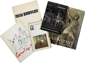 Constant - Lot van vijf publicaties over Constant verkocht voor € 46!