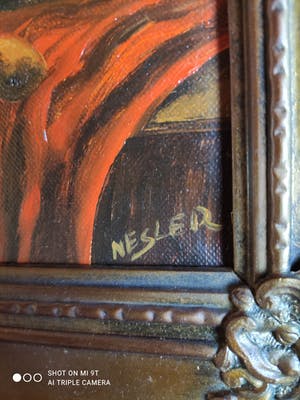 Niet of onleesbaar gesigneerd - Edelsmit / Goudhandelaar, gesigneerd "NESLER" kopen? Bied vanaf 1!