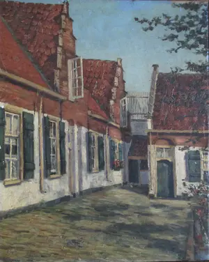 Niet of onleesbaar gesigneerd - Schilderij kopen? Bied vanaf 1!