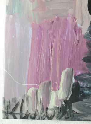 Peter Klashorst - Acrylverf op doek , Mathilda – 120 x 50 cm - 2018 kopen? Bied vanaf 250!