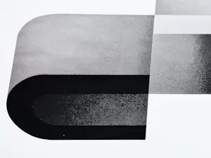 Yvonne Kracht - een in 1971 gemaakte monochrome zeefdruk - Abstractie - bep. oplage (55/200) kopen? Bied vanaf 75!