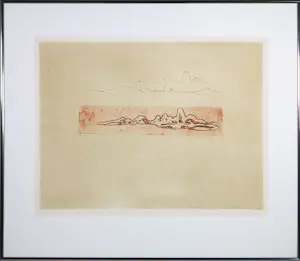 Jan Montyn - Ets, Zonder titel - Ingelijst kopen? Bied vanaf 50!