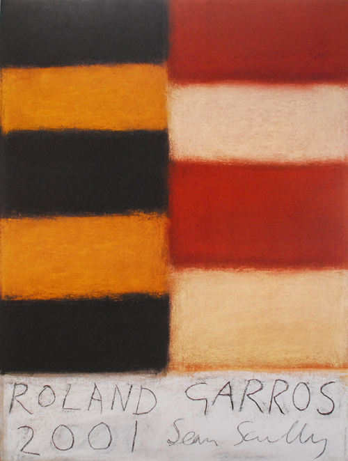 Sean Scully - Kleurenoffset-litho ROLAND GARROS 2001 kopen? Bied vanaf 35!