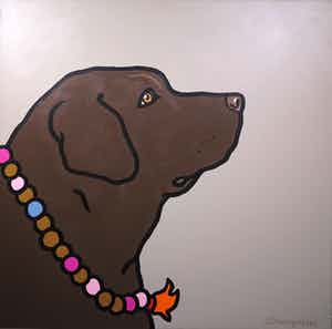 Shunyam - Acryl op doek, Devoted to you! (Groot) verkocht voor € 223!