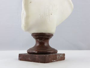 Niet of onleesbaar gesigneerd - Marmer, Buste man met baard kopen? Bied vanaf 1!