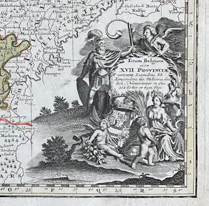 Matthäus Seutter - XVII PROVINCIAE BELGII SIVE GERMANIAE INFERIORIS kopen? Bied vanaf 100!