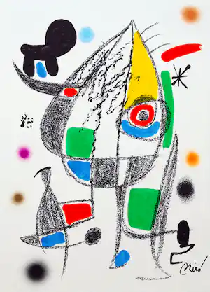 Joan Miro - Maravillas con variaciones acrósticas en el jardín de Miró - 20 verkocht voor € 150!