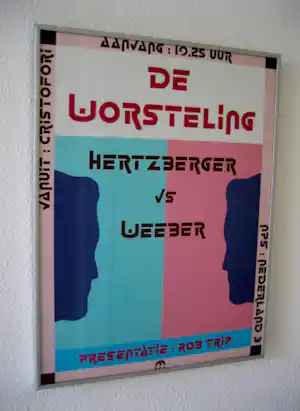 Anthon Beeke - De worsteling De Worsteling" (NPS, jaren '90).Hertzberger en Carel Weeber. kopen? Bied vanaf 125!