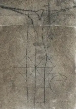 Niet of onleesbaar gesigneerd - ets crucifix (droge naald) kopen? Bied vanaf 10!