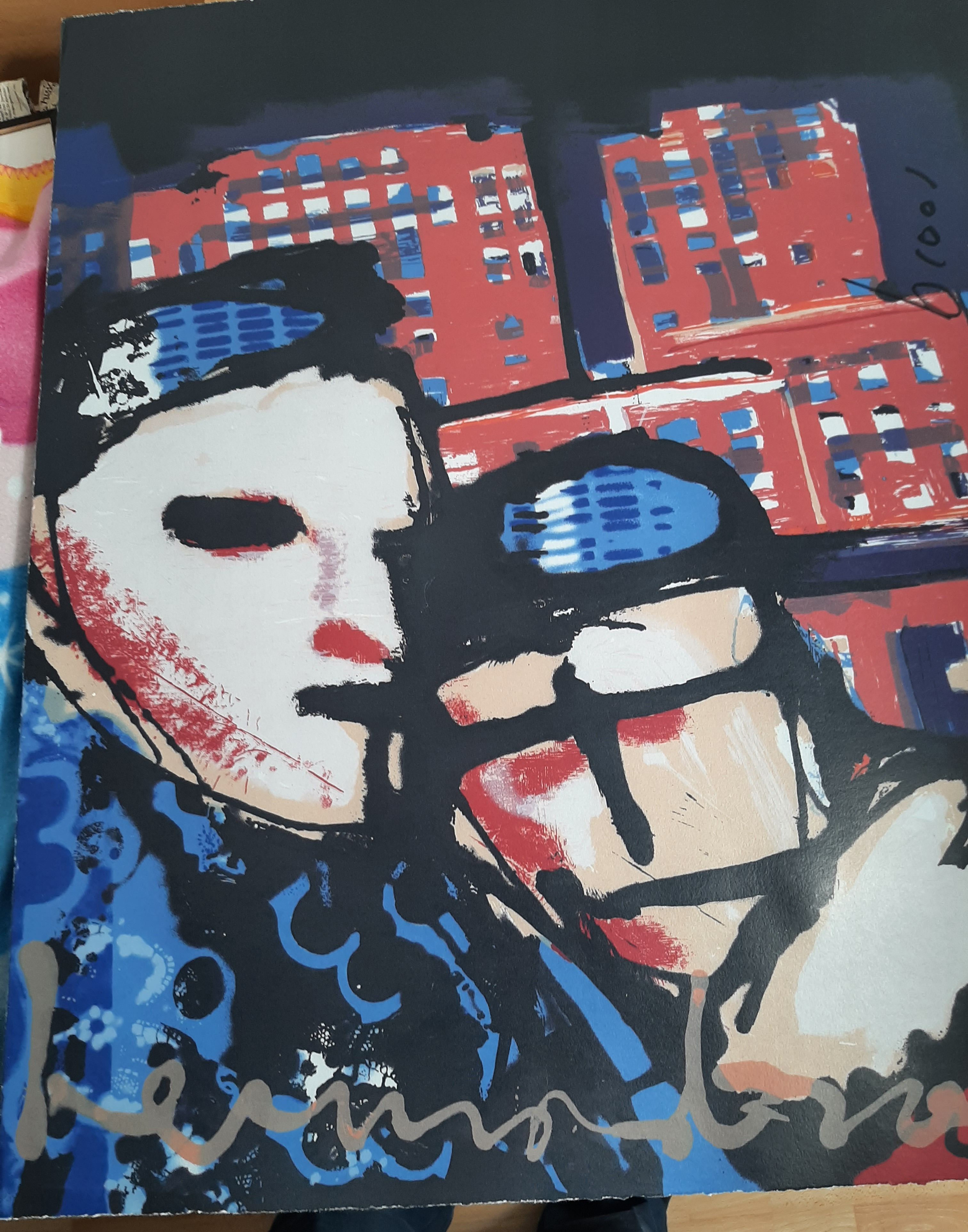 Herman Brood - Zeefdruk, Titel, City Love kopen? Bied vanaf 400!