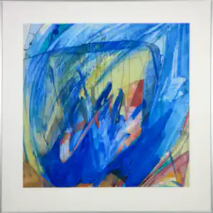 Susan Schildkamp - Gemengde techniek op papier, Zonder titel - Ingelijst kopen? Bied vanaf 60!