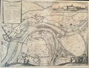 Matthäus Merian - Schencken Schanz (Kopergravure) kopen? Bied vanaf 35!