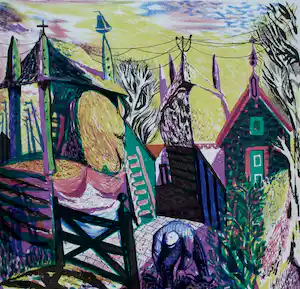 Nicolaas Wijnberg - Litho - 1947 verkocht voor € 35!