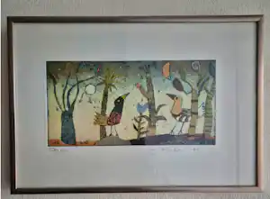Jutta Votteler - vogels verkocht voor € 35!