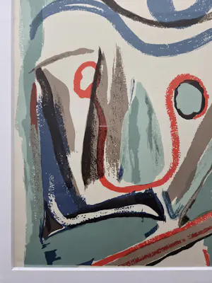 Bram van Velde - Litho. 1952. Derriere Le Miroir. kopen? Bied vanaf 139!