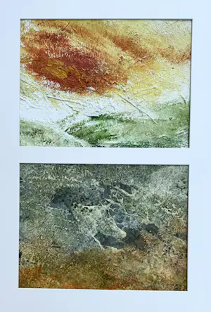 Maurice Grothausen - 2 landschappen schilderijen, zonder passe-partout serie C-2014 kopen? Bied vanaf 100!